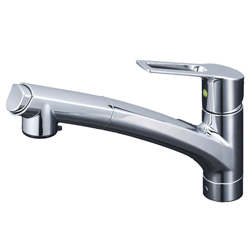 KVK 流台シャワー付混合栓 e 上 KM5021JTEC キッチン水栓 シングルレバー