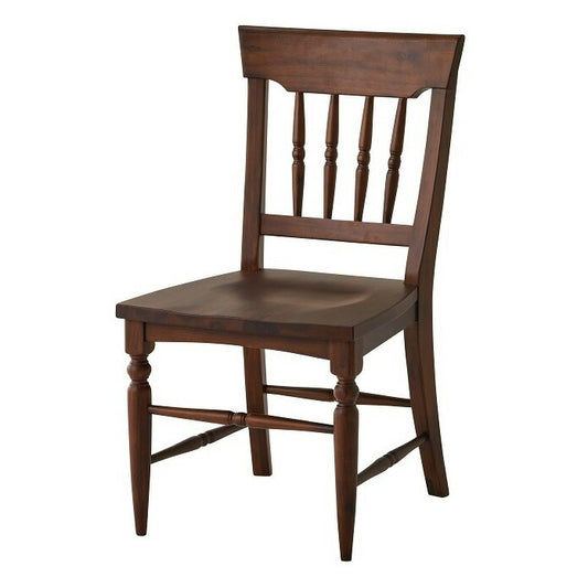 ダイニングチェア 2脚セット 幅46 奥行54 高さ86 アカシア天然木 完成品 椅子 いす おしゃれ 北欧(代引不可)