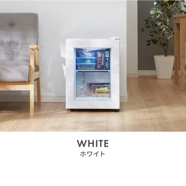 simplus ディスプレイ 冷凍庫 21L ガラストップ 店舗 業務用 冷蔵庫 冷凍冷蔵庫 セカンド SP-SD21 シンプラス 卓上 コンパクト ショーケース