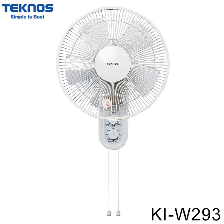 メカ式 フラットガード KI-W293 夏 涼しい ひんやり リビング 寝室 脱衣所 TEKNOS テクノス 扇風機 サーキュレーター シンプル 室内 冷風