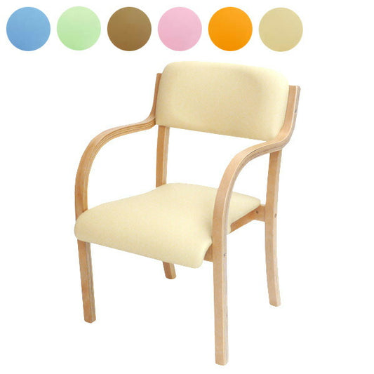 サポートチェア ダイニングチェア シエル 組み立て品 ナチュラルフレーム 立ち座りサポート 介護チェア 木製 ダイニングチェア スタッキングチェア(代引不可)