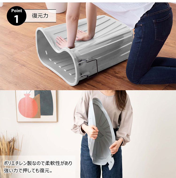 大容量ペールカン60L ペール缶 ゴミ箱 ダストボックス 60L LFS-937 東谷 日本製 大型 キッチン 屋外用 頑丈 スリム 業務用 密閉 ロック可能 ふた付き 収納 アウトドア 男前 ヴィンテージ風 北欧風(代引不可)