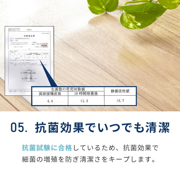 ダイニングマット 透明 クリア 撥水 180×180cm 厚さ1.5mm 厚手 PVC エンボス加工 透明 防水 めくれにくい 吸着 フリーカット フロアマット チェアマット キッチンマット テーブルマット ノンホルム 傷防止 反射防止
