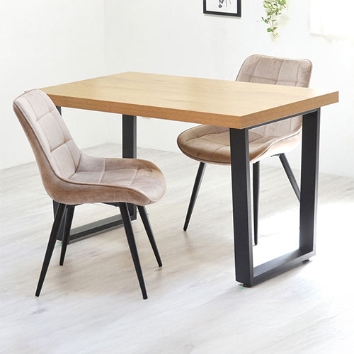 メラミンダイニングテーブル 120×70 120幅 幅120cm テーブル 机 ダイニングテーブル おしゃれ 北欧 ヴィンテージテイスト デスク 木目 奥行き70(代引不可)