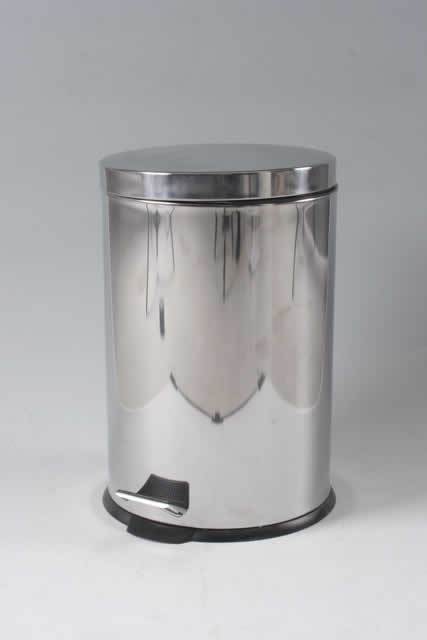 ステンレ スラウンドペダルペール 20L(代引き不可)