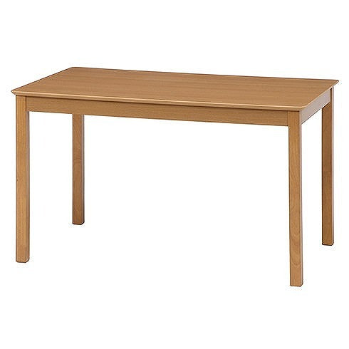 ダイニングテーブル W1200×D750×H720mm 天然木 MDF おしゃれ ナチュラル(代引不可)