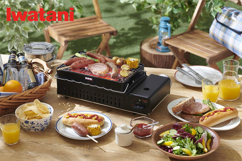 iwatani イワタニ 岩谷産業 カセットガス炉ばた焼器 炙りやII CB-ABR-2 海鮮 焼き鳥 ガスボンベ 七輪 網焼き 串焼き カセットコンロ アウトドア バーベキュー
