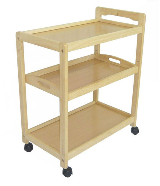 キャスター付きキッチンワゴントレー 3段 キッチンワゴン キッチン収納 トレー キッチン キャスター付き (代引不可)