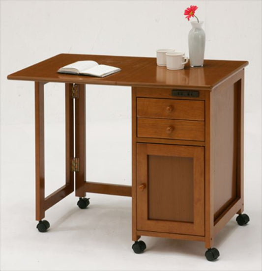 マルチワゴン バタフライ ワゴン キッチンワゴン キッチン キャスター付き テーブル折りたたみ可(代引不可)