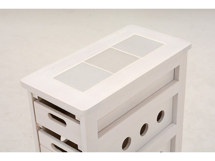 ストッカー 幅20cm 引出し 5杯 キッチン収納 ダイニング 野菜 ストック キャスター付き 野菜ストッカー(代引不可)