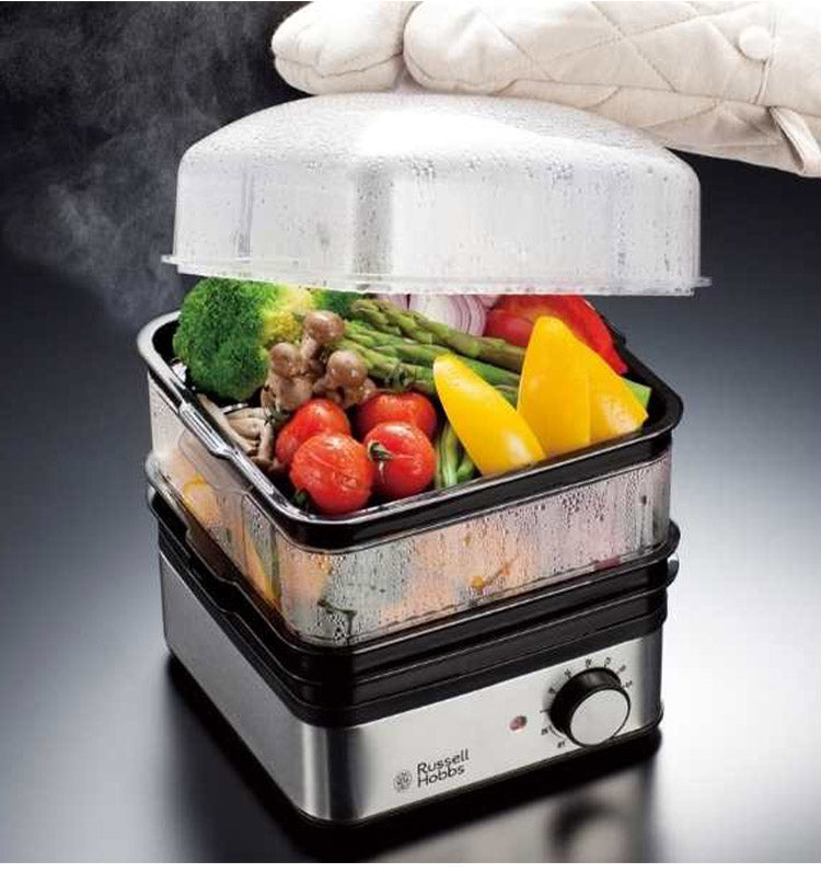 ラッセルホブス ミニスチーマー 7910JP 蒸し器 スチームクッカー 蒸し料理 せいろ セイロ ゆで卵メーカー Russell Hobbs おしゃれ(代引不可)