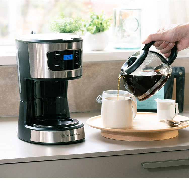 ラッセルホブス ベーシックドリップ 7620JP コーヒーメーカー 5杯分 ドリップ式 Russell Hobbs おしゃれ キッチン コーヒー(代引不可)
