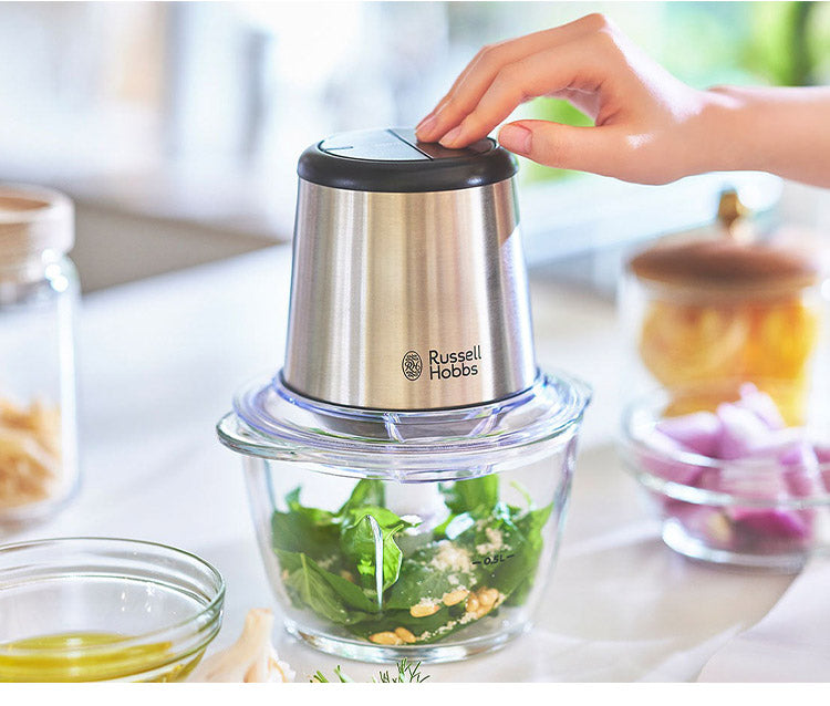 ラッセルホブス 4ブレードミニチョッパー 7820JP フードプロセッサー ミキサー 電動 ブレンダー Russell Hobbs おしゃれ(代引不可)