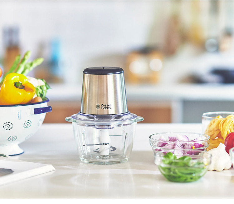 ラッセルホブス 4ブレードミニチョッパー 7820JP フードプロセッサー ミキサー 電動 ブレンダー Russell Hobbs おしゃれ(代引不可)