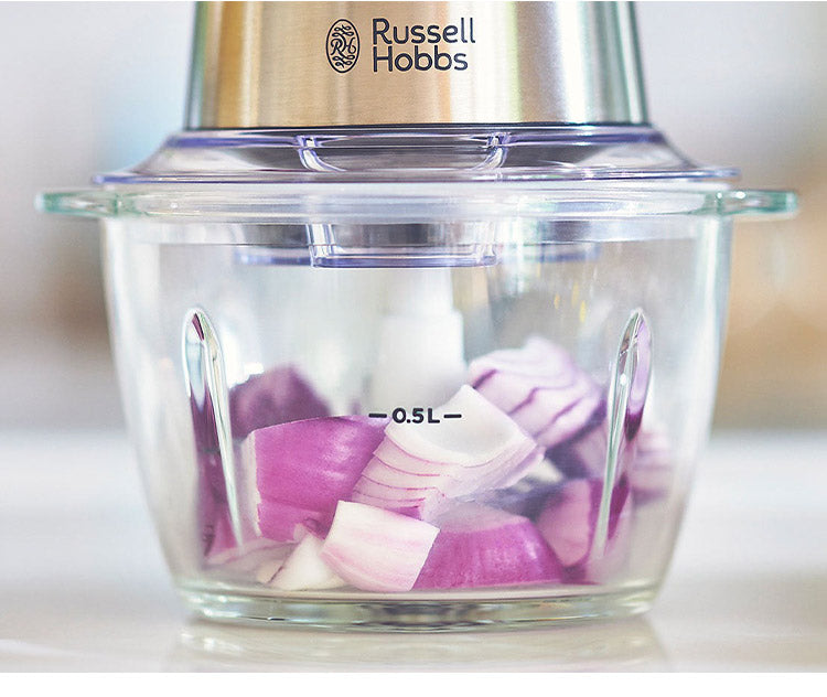 ラッセルホブス 4ブレードミニチョッパー 7820JP フードプロセッサー ミキサー 電動 ブレンダー Russell Hobbs おしゃれ(代引不可)