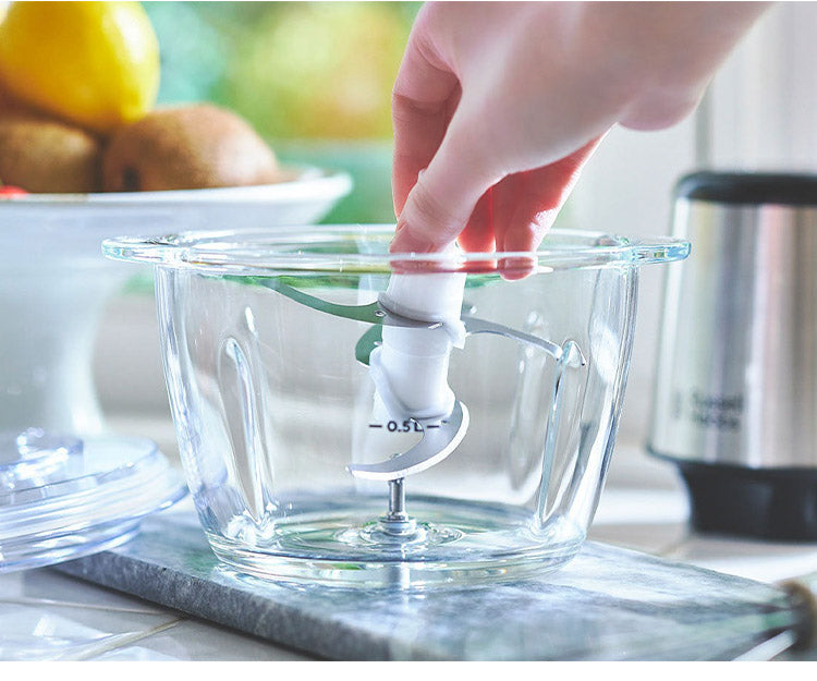 ラッセルホブス 4ブレードミニチョッパー 7820JP フードプロセッサー ミキサー 電動 ブレンダー Russell Hobbs おしゃれ(代引不可)