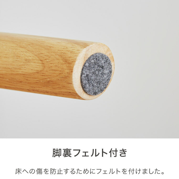 ダイニングテーブル 130×75cm 長方形 単品 丸みなデザイン 4人掛け 天然木 無垢材使用 ダイニング テーブル カフェテーブル 食卓テーブル 作業台 ワークテーブル ナチュラル 木製 おしゃれ