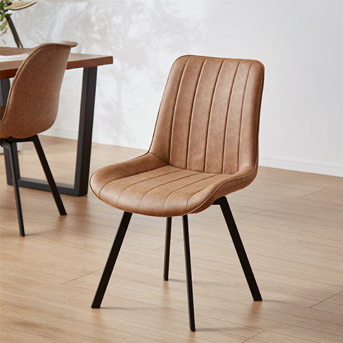 ダイニングチェア 回転式 2脚セット 回転ダイニングチェア 2脚 ダイニングチェア ヴィンテージ デスクチェア チェア チェアー 回転チェア 回転椅子 チェア 椅子 イス おしゃれ 2脚(代引不可)