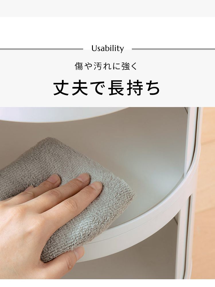 コンポニビリ 4段 リプロダクト デザイナーズ家具 収納 ボックス チェスト 収納ボックス コーナーラック 収納 チェスト お洒落 ラウンドチェスト おしゃれ かわいい カラフル おもちゃ 子供 リビング 子供部屋 キッチン