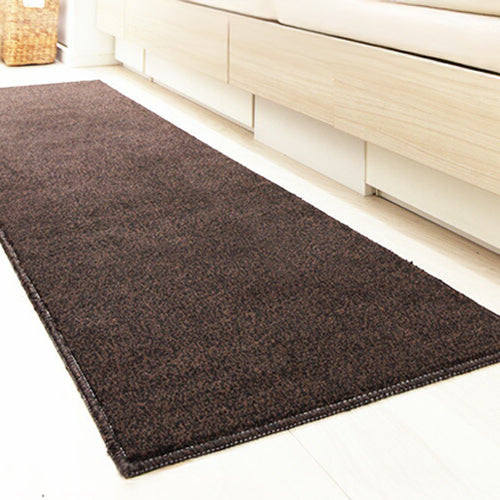 日本製 キッチンマット ベイシックス 270x45cm 洗える 無地 北欧 マット 丸洗い 滑り止め キッチン パイル生地 無地 おしゃれ 国産(代引不可)