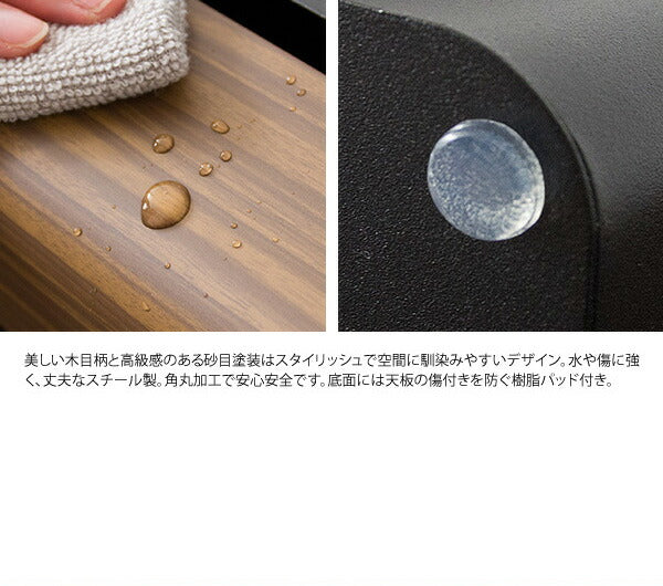 スタンドタイプ ペーパースタンド TEER(ティール) 縦置き キッチンペーパースタンド 木目調 おしゃれ(代引不可)