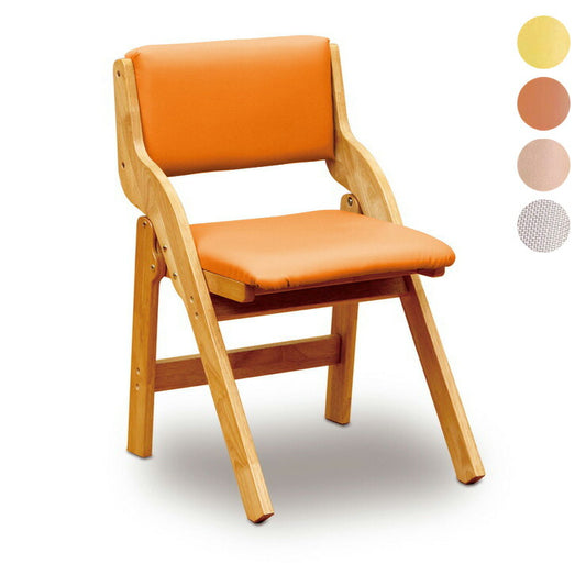 折りたたみ椅子 折りたたみチェアー ダイニングチェアー ベージュ ブラウン オレンジ イエロー 肘なし 国産 中居木工 折りたたみ(代引不可)