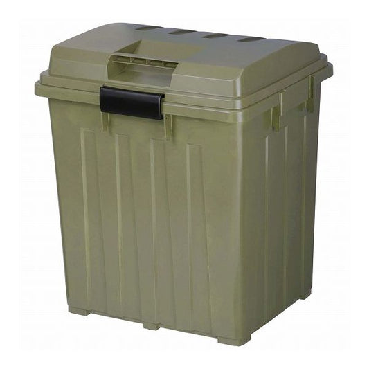 新輝合成 連結ハンドルペール90 グリーン 屋外 おしゃれ 90L カーキ 分別 ハンドル ゴミ箱(代引不可)