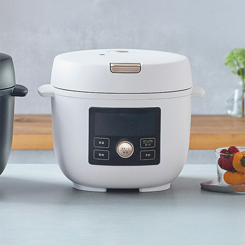 タイガー COOKPOT クックポット 1台11役 うま圧 電気圧力鍋 電気調理鍋 容量 1.4L 炊飯容量 3合 マットホワイト COK-B220WM