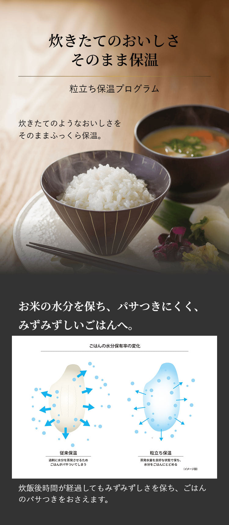 タイガー TIGER 圧力IHジャー炊飯器 ご泡火炊き 5.5合 オフホワイト 遠赤土鍋かまどコート釜 炊き分け おにぎり 冷凍ごはん 少量旨火 少量高速 玄米 調理 お手入れ簡単 JRI-G100WO エントリーモデル