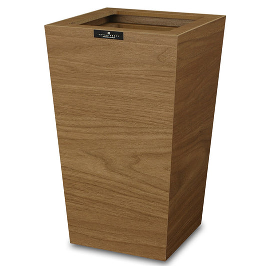 橋本達之助工芸 ゴミ箱 バスク BOSK ダストBOX スクエアM 角 ブラウン(代引不可)