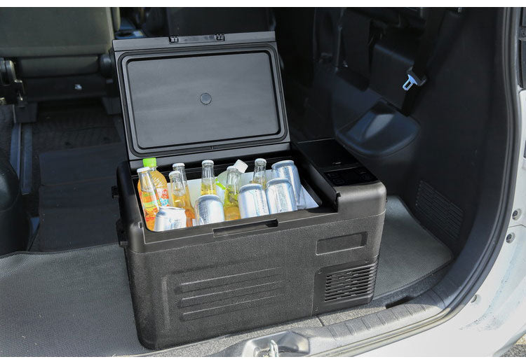 車載冷蔵冷凍庫 22L アウトドア キャンプ 車中泊 小型冷蔵庫 コンパクト冷蔵庫 ブラック ベルソス VS-CB122