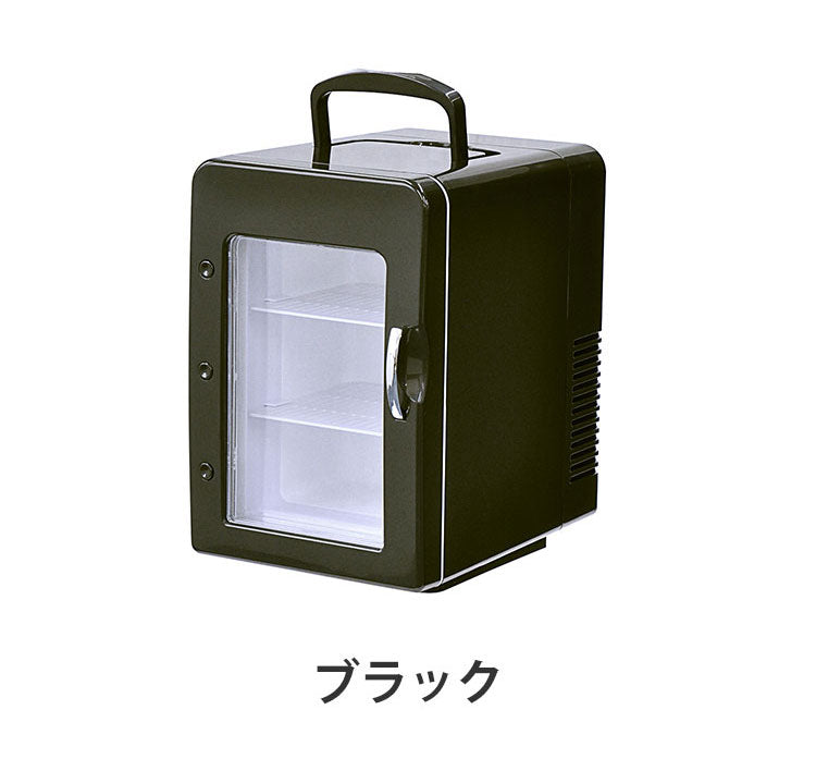 4L 冷温庫 冷蔵庫 保冷庫 ポータブル ミニ ペルチェ 小型 ポータブル冷蔵庫 車載冷蔵庫 持ち運び 卓上 小さい 車中泊 社内 キャンプ アウトドア 保冷 保温 保温子 ホワイト ベルソス VS-CW004