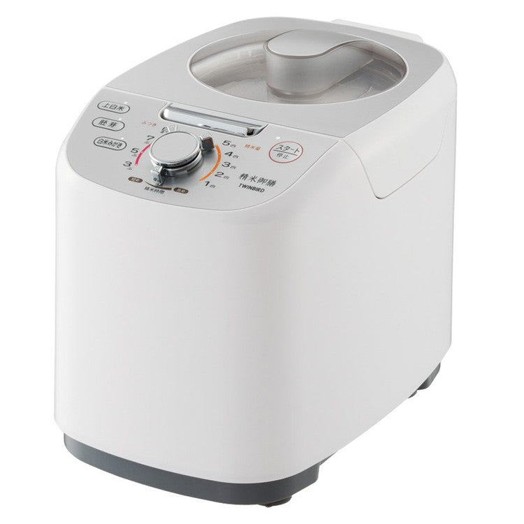 精米機 家庭用 5合 軽量コンパクト MR-E751W ホワイト ツインバード コンパクト精米器精米御膳 米 精米 お米 精米器 家庭用精米機 精米機家庭用 TWINBIRD ツインバード