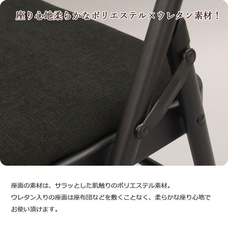 折畳ミーティングチェア2脚セット チェア チェアー いす イス 椅子 リビング インテリア 折りたたみイス 折りたたみ椅子 折りたたみチェアー 折り畳みチェア 折り畳みチェアー スツール(代引不可)