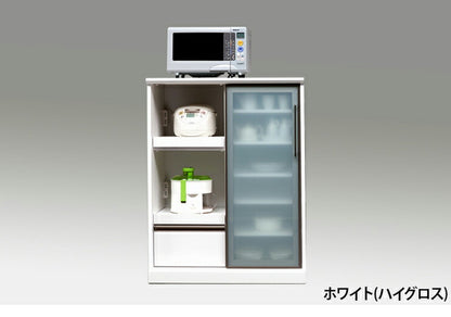 キッチンカウンター 幅90cm 奥行48.5cm 高さ115cm 【国産 大川家具 】 キッチンカウンター キッチン 食器 収納 日本製 おしゃれ(代引不可)