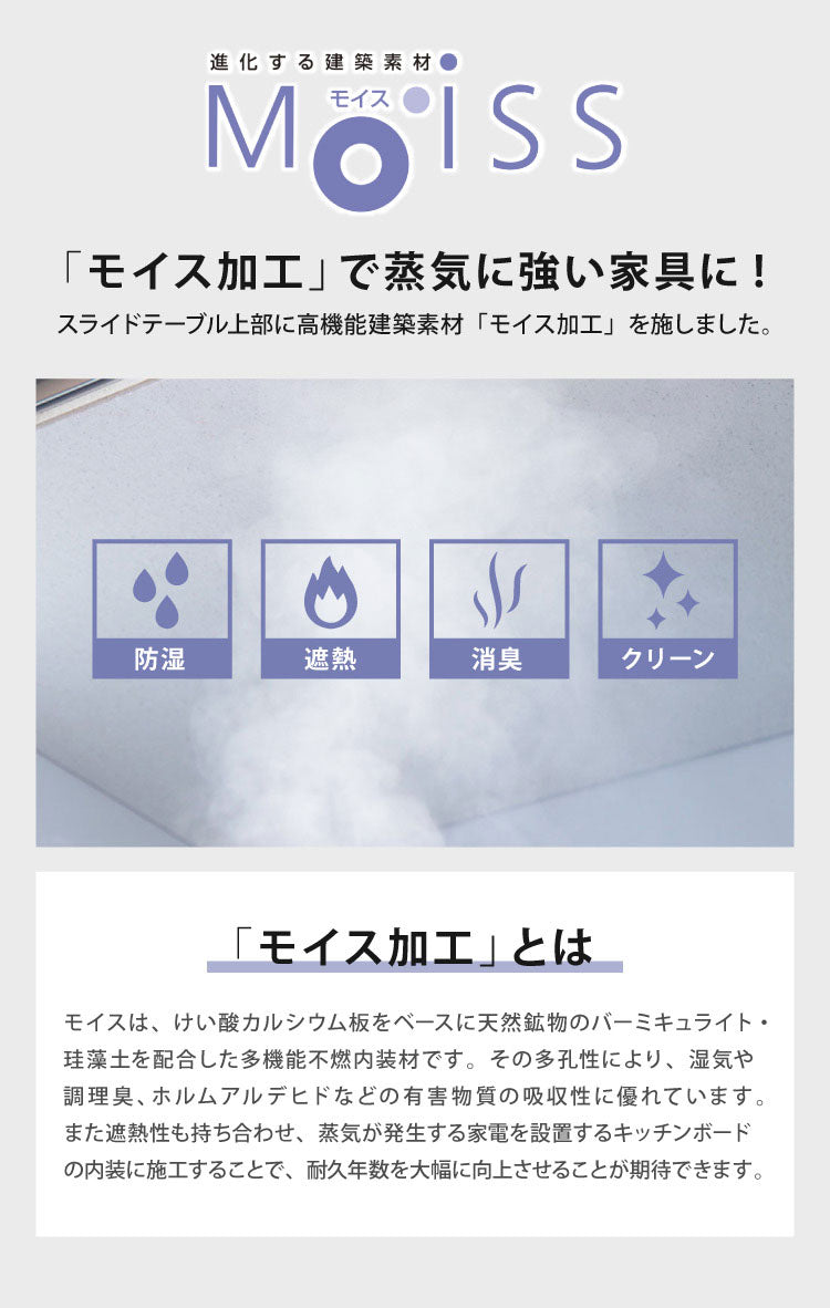 食器棚 キッチンボード 幅150 奥行48 高さ198 完成品 国産 モイス加工 レンジ台 レンジボード 大容量 ソフトクローズ キッチン 収納 木目 フルオープンレール ブラック ウォールナット(代引不可)