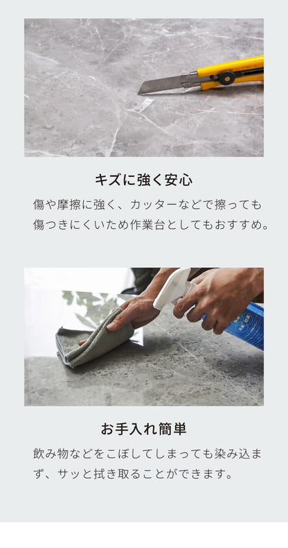 セラミック 伸縮 ダイニングセット 6人掛け 7点セット ダイニングテーブルセット 伸長式 幅130~幅170 ファブリック 鏡面 ダイニングチェア 耐水 耐熱 大理石調(代引不可)