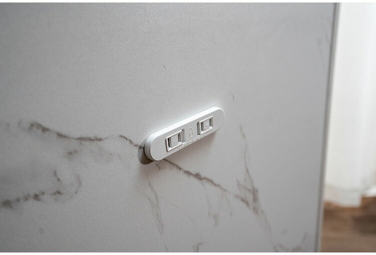 キッチンカウンター 幅120cm キッチンラック 伸縮式 セラミック天板 コンセント 食器棚 キッチンボード スライド式 キッチン収納 アイランドキッチン リビング ダイニング 間仕切り 収納カウンター(代引不可)