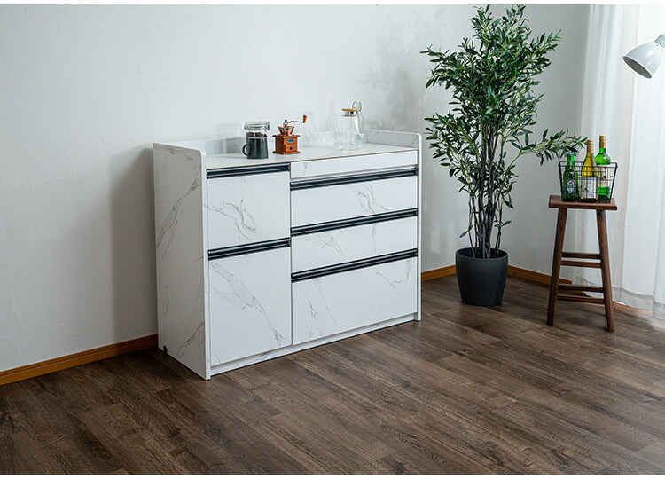 キッチンカウンター 幅120cm キッチンラック 伸縮式 セラミック天板 コンセント 食器棚 キッチンボード スライド式 キッチン収納 アイランドキッチン リビング ダイニング 間仕切り 収納カウンター(代引不可)