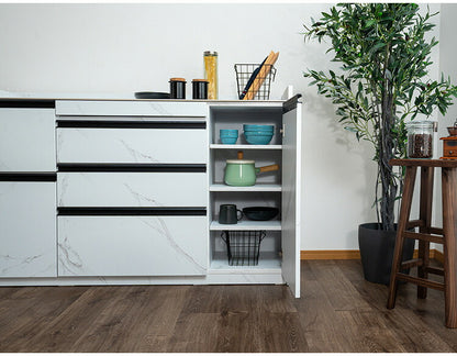 キッチンカウンター 幅150cm キッチンラック 伸縮式 セラミック天板 コンセント 食器棚 キッチンボード スライド式 キッチン収納 アイランドキッチン リビング ダイニング 間仕切り 収納カウンター(代引不可)