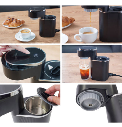 エスプレッソメーカー 小型エスプレッソメーカー エスプレッソマシン 小型エスプレッソマシン ミニバリ コンパクト コーヒーメーカー エスプレッソ 珈琲 カプチーノ カフェラテ