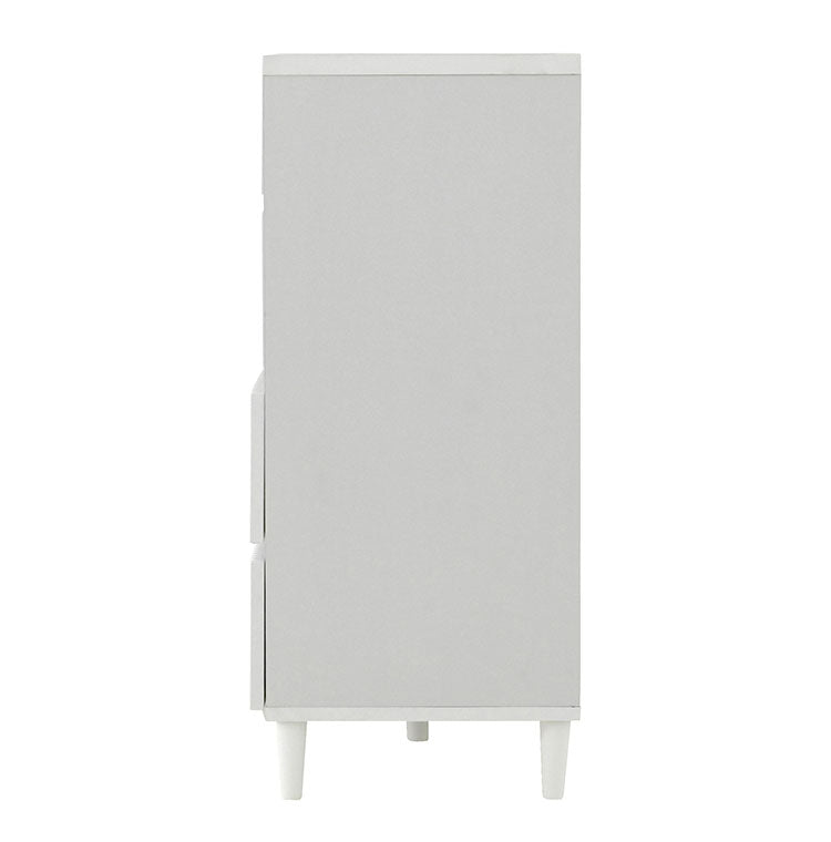 アランキャビネットALN90-90C WH ホワイト キャビネット 幅89cm サイドボード チェスト サイドチェスト 収納棚 収納 リビング収納 収納家具