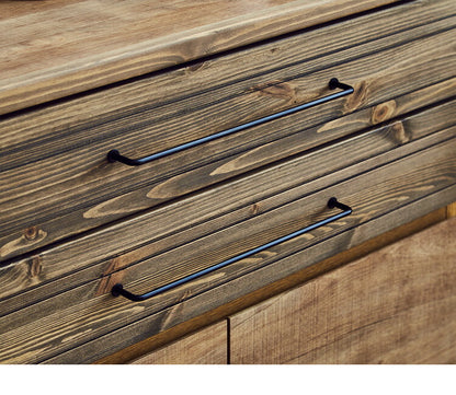 キッチンカウンター 幅約120cm 木目調 日本製 完成品 キッチン収納 キッチンボード おしゃれ レンジ台 北欧 ヴィンテージ 食器棚 収納棚 一人暮らし(代引不可)