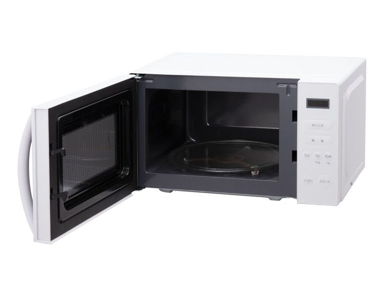 アビテラックス 電子レンジ 横開き ガラスターンテーブルタイプ 50/60Hz 自動選択切替式 ARE-1701W レンジ 単機能 シンプル 一人暮らし 新生活 引っ越し 冷凍食品 冷食