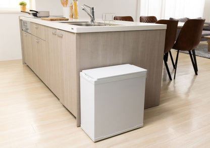 Coconir 冷凍ごみ箱 上開き冷凍庫 におわんポイ 10L ホワイト 冷やすゴミ箱 防臭 生ごみ 消臭ゴミ箱 冷凍 ペット 蓋つき おむつ ベビー 赤ちゃん ココニル