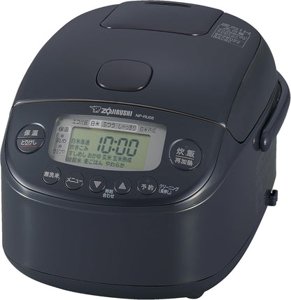 炊飯器 3合 象印 3合炊き ZOJIRUSHI 圧力IH炊飯ジャー 極め炊き スレートブラック NP-RU05-BZ 象印マホービン プレゼント