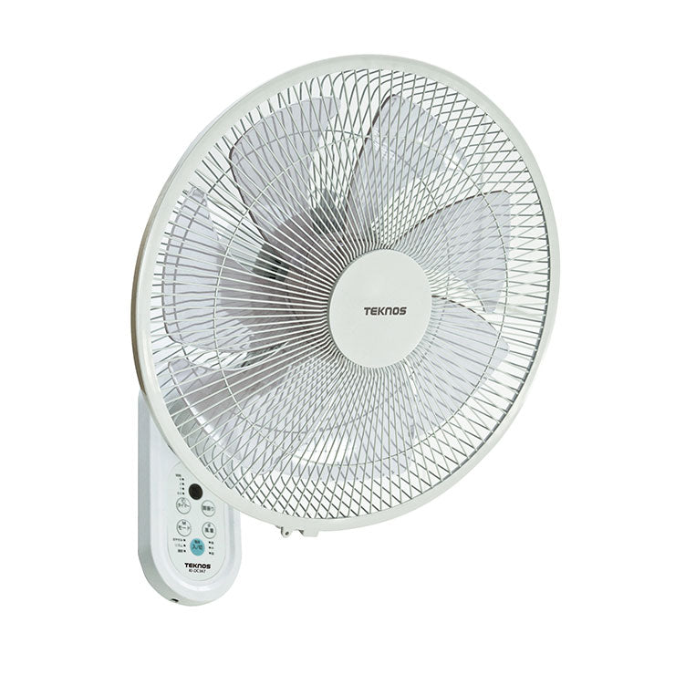 TEKNOS テクノス 壁掛け扇風機 DCモーターフルリモコン KI-DC368