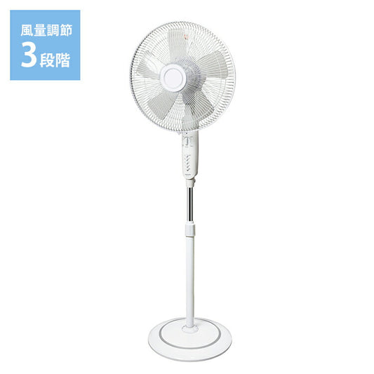 40cmACフロアーメカ扇 536Rのボタン扇 KI-F401 夏 涼しい ひんやり リビング 寝室 脱衣所 TEKNOS テクノス 扇風機 サーキュレーター シンプル 室内 冷風