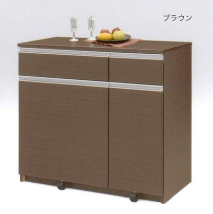 ゴミ箱 幅98cm 3分別 高さ88cm ダストボックス キャスター付き おしゃれ 国産 日本製(代引不可)