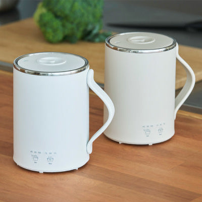 TESCOM マグカップ型電気なべ Cook Mug コンパクトサイズ 350ml 沸かす・煮る・保温する ベージュ TGM20A-C(代引不可)